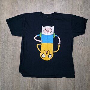Adventure Time Finn and Jake Fist Bump Tshirt